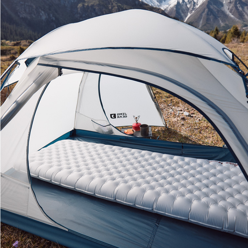 Naturehike ultralehká nafukovací karimatka R8.8 obdelník 570g - stříbrná